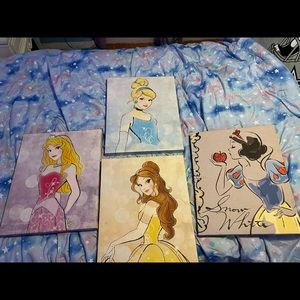Disney princess wall art